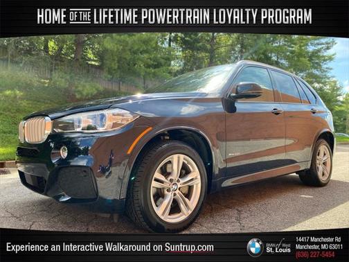 Carbon Black Metallic 2017 BMW X5 xDrive50i