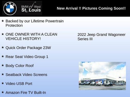 2022 Jeep Grand Wagoneer Series III 4x4