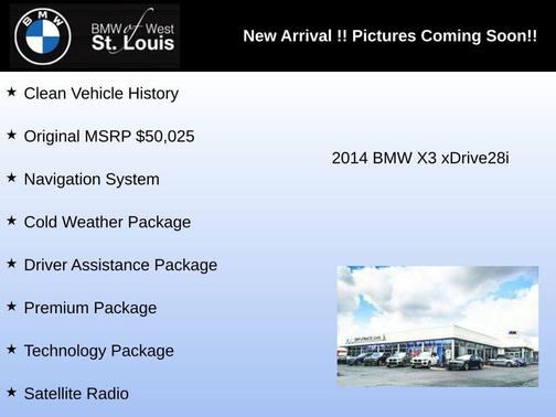 2014 BMW X3 xDrive28i