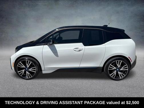 Capparis White w/BMW i Frozen Blue Accent 2018 BMW i3 94 Ah