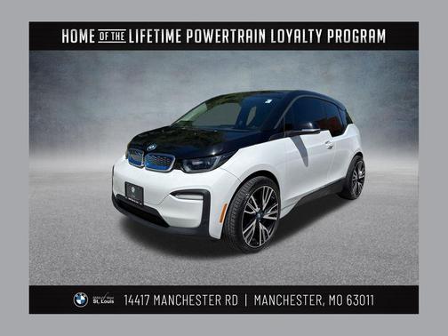 Capparis White w/BMW i Frozen Blue Accent 2018 BMW i3 94 Ah