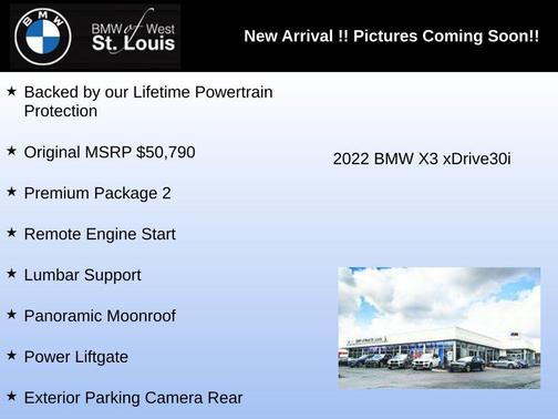 2022 BMW X3 xDrive30i