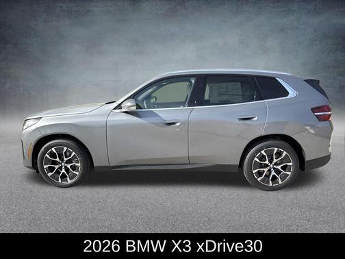Skyscraper Grey Metallic 2026 BMW X3 30 xDrive