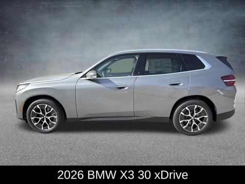 Skyscraper Grey Metallic 2026 BMW X3 30 xDrive