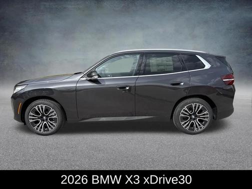Dark Graphite Metallic 2026 BMW X3 30 xDrive