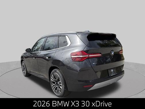 Dark Graphite Metallic 2026 BMW X3 30 xDrive