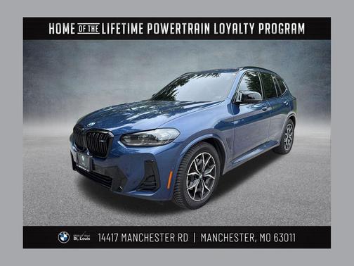Blue Metallic 2023 BMW X3 M40i