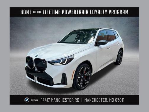 Alpine White 2025 BMW X3 M50 xDrive