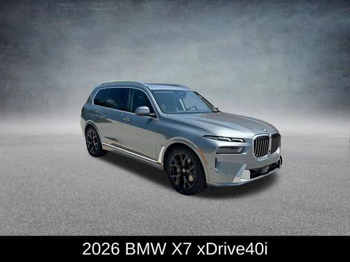 Skyscraper Grey Metallic 2026 BMW X7 xDrive40i
