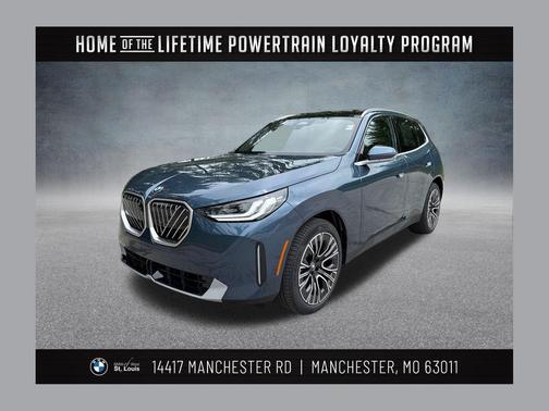 Arctic Race Blue Metallic 2026 BMW X3 30 xDrive