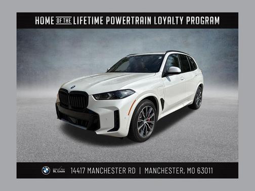 Mineral White Metallic 2026 BMW X5 PHEV xDrive50e