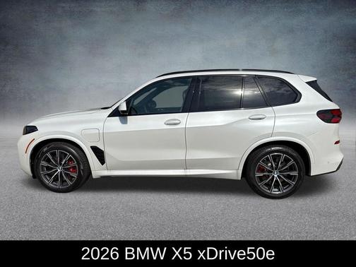Mineral White Metallic 2026 BMW X5 PHEV xDrive50e