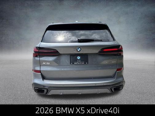 Skyscraper Grey Metallic 2026 BMW X5 xDrive40i