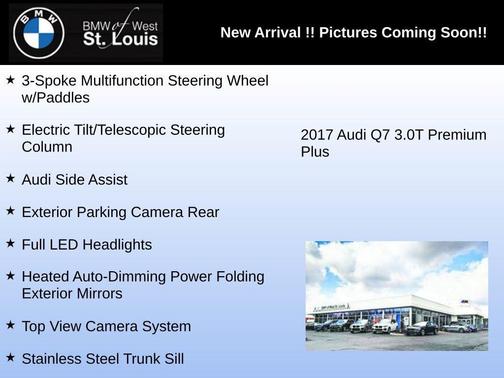 Graphite Gray Metallic 2017 Audi Q7 3.0T Premium