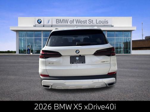 2026 BMW X5 xDrive40i