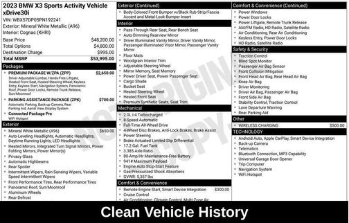 2023 BMW X3 xDrive30i