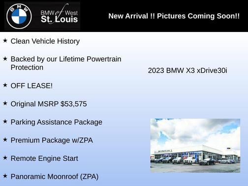 2023 BMW X3 xDrive30i