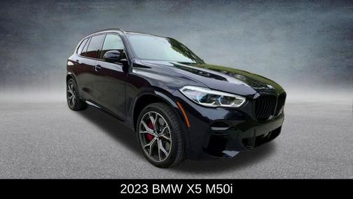 Carbon Black Metallic 2023 BMW X5 M50i