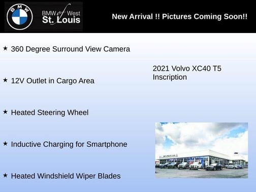 Black / Stone 2021 Volvo XC40 T5 Inscription