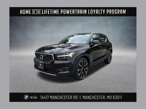 Black / Stone 2021 Volvo XC40 T5 Inscription