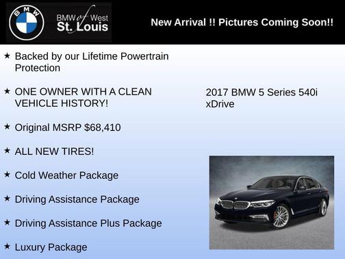 2017 BMW 540 xDrive