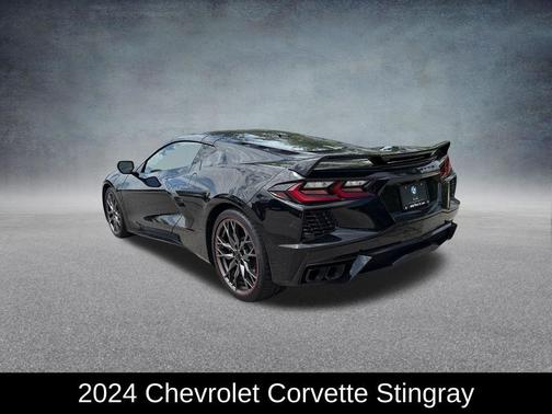 Black 2024 Chevrolet Corvette Stingray w/2LT