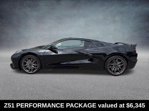 Black 2024 Chevrolet Corvette Stingray w/2LT