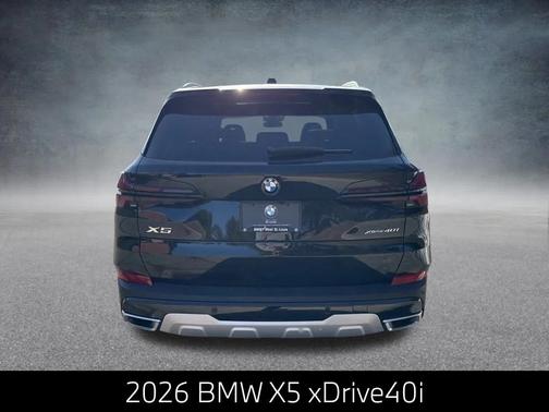 Black Sapphire Metallic 2026 BMW X5 xDrive40i