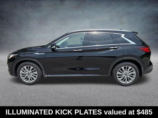 Black Obsidian 2023 INFINITI QX50 LUXE AWD