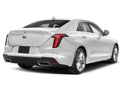 Summit White 2022 Cadillac CT4 Luxury