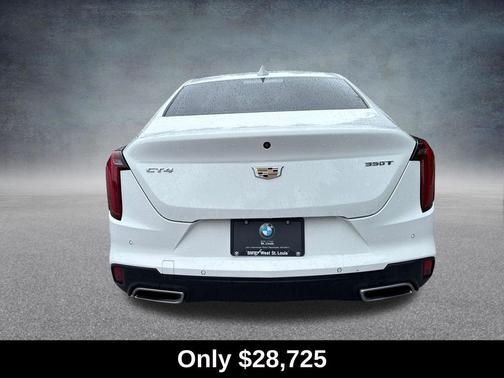 Summit White 2022 Cadillac CT4 Luxury