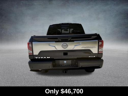 Super Black 2023 Nissan Titan Platinum Reserve
