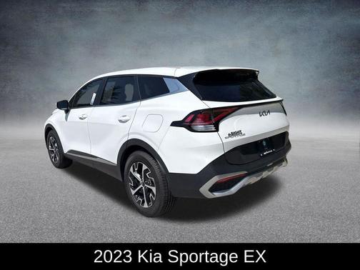 Glacial White Pearl 2023 Kia Sportage EX