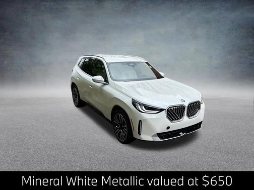 Mineral White Metallic 2026 BMW X3 30 xDrive