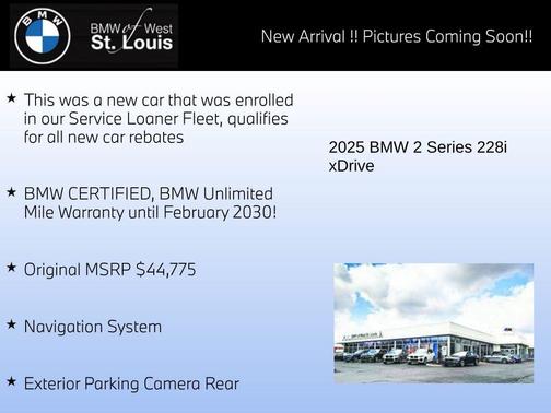 Alpine White 2025 BMW 228 Gran Coupe xDrive