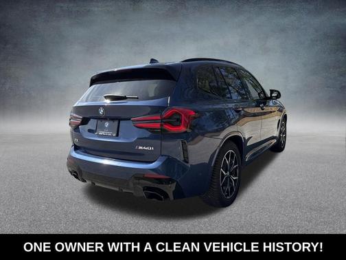 Phytonic Blue Metallic 2023 BMW X3 M40i