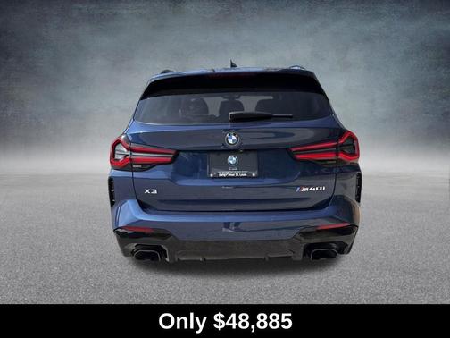 Phytonic Blue Metallic 2023 BMW X3 M40i