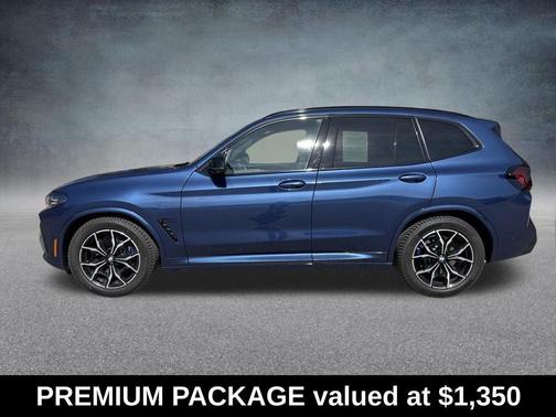 Phytonic Blue Metallic 2023 BMW X3 M40i