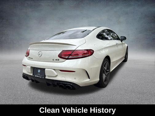 designo Diamond White Metallic 2019 Mercedes-Benz AMG C 43 4MATIC