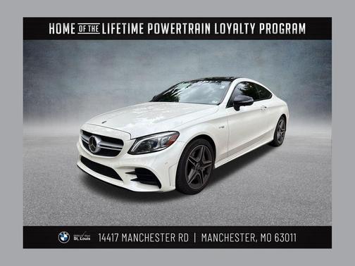 designo Diamond White Metallic 2019 Mercedes-Benz AMG C 43 4MATIC