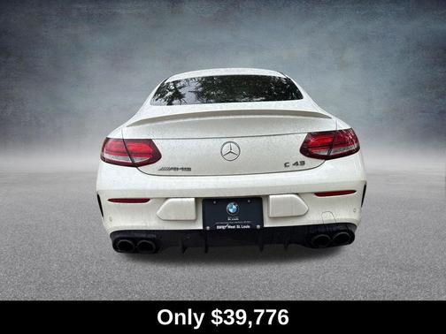 designo Diamond White Metallic 2019 Mercedes-Benz AMG C 43 4MATIC