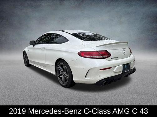 designo Diamond White Metallic 2019 Mercedes-Benz AMG C 43 4MATIC