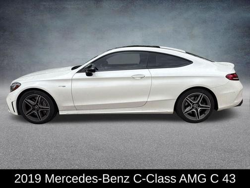 designo Diamond White Metallic 2019 Mercedes-Benz AMG C 43 4MATIC
