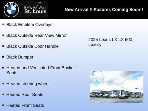 2025 Lexus LX 600 Luxury