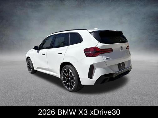 Alpine White 2026 BMW X3 30 xDrive