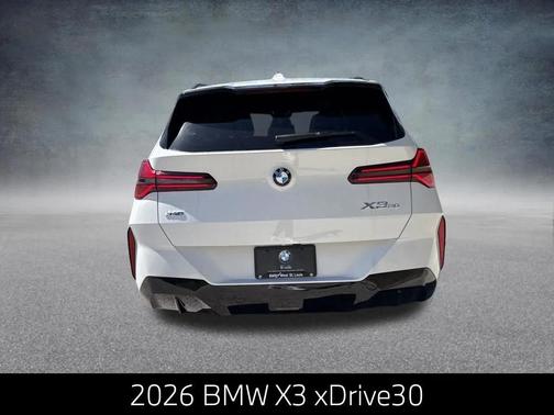Alpine White 2026 BMW X3 30 xDrive
