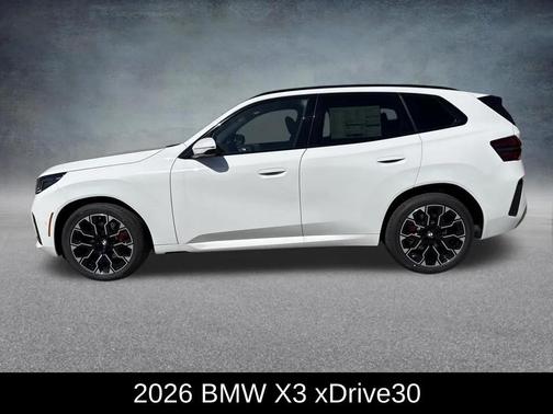 Alpine White 2026 BMW X3 30 xDrive