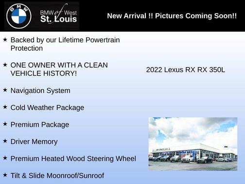 2022 Lexus RX 350L Base