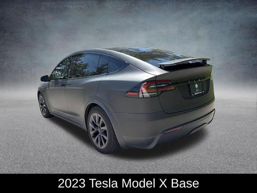 Gray 2023 Tesla Model X Dual Motor All-Wheel Drive
