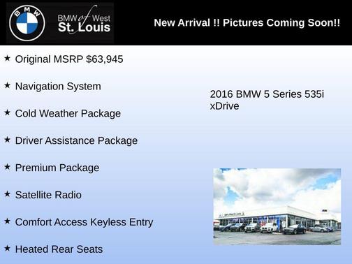 2016 BMW 535 xDrive